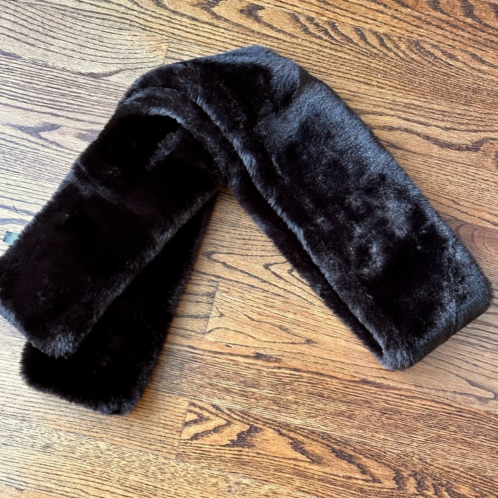 Fur scarf/ wrap
